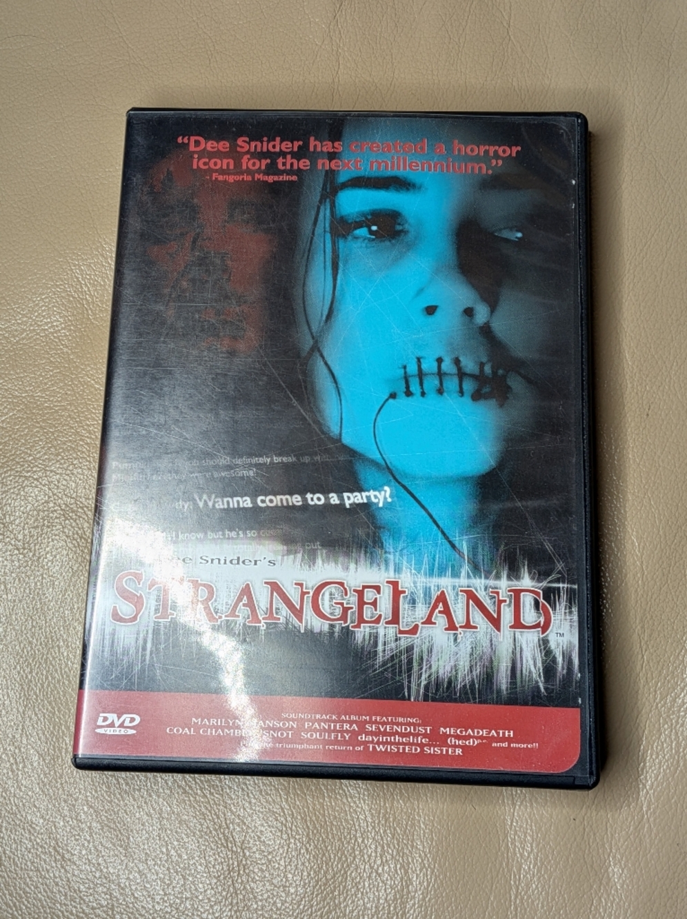 Strangeland DVD - Horror Movie Written By Dee Snider (1998)